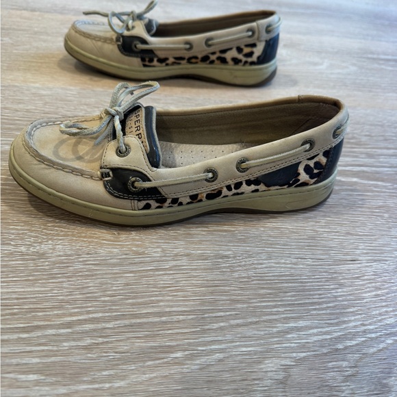 Sperry Women's Beige and leopard Loafers - Picture 3 of 8